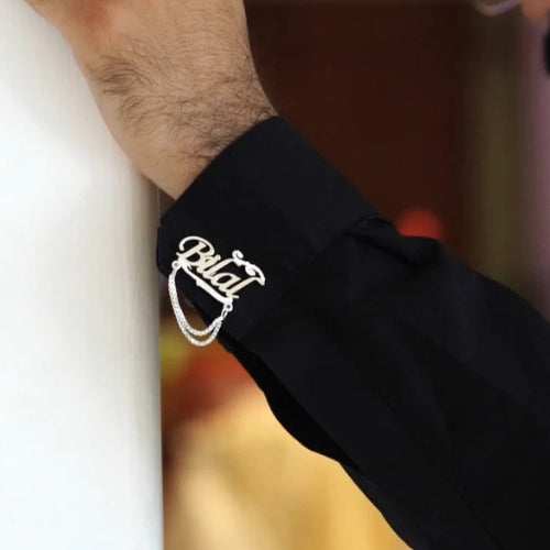 Customize Name Chain Cufflink